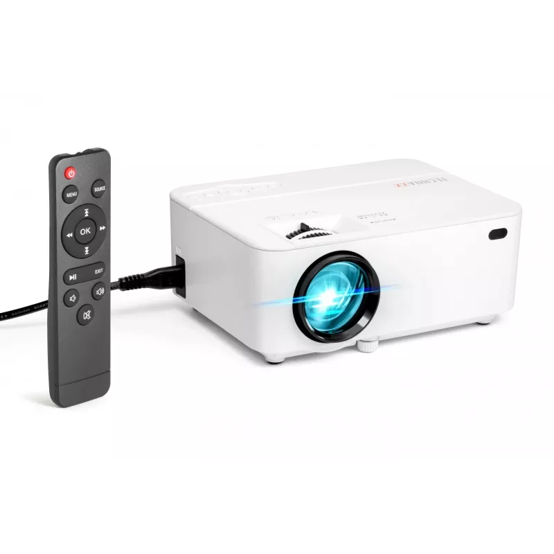 Technaxx TX-113 Standard Throw Projector 1800 ANSI Lumens LED 800x480 White