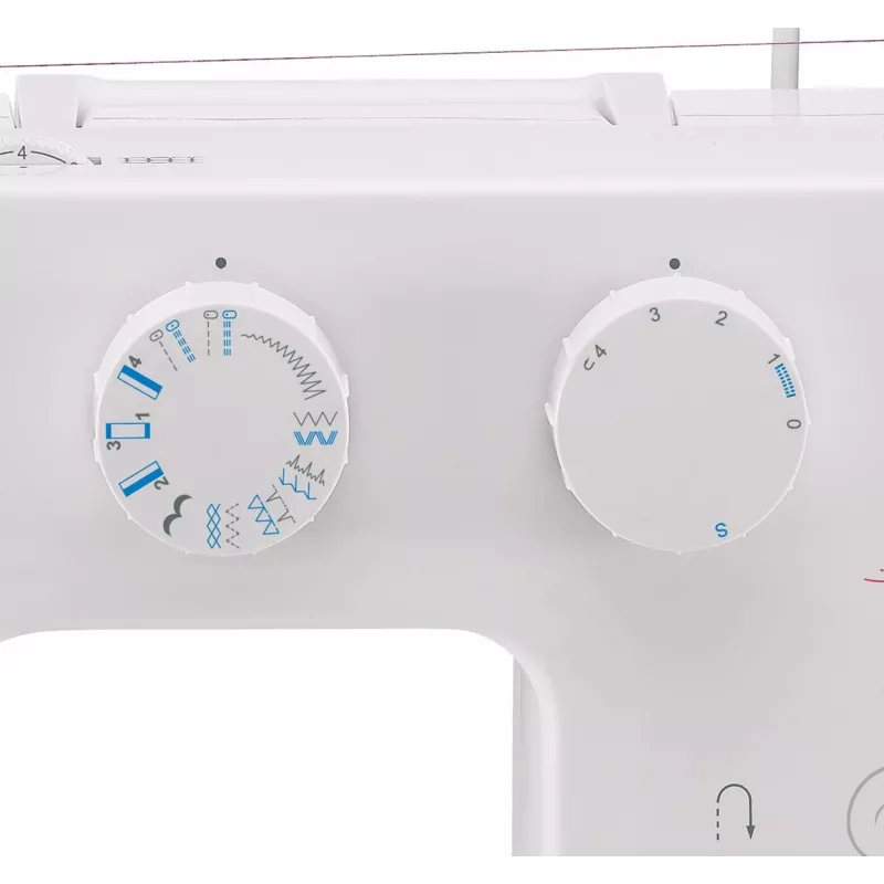 SINGER automatic sewing machine Promise 1412 — electric, 12 built-in stitches, rotary control, white