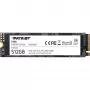 Internal SSD PATRIOT P300 512 GB M.2 PCIe NVMe — Read 1700 MB/s, Write 1200 MB/s, 3D NAND, 3.8 mm, TBW 240