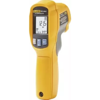 Fluke 64 Max - F,°C - -30 - 600 °C - Black - Yellow - -22 - 1112 °F - 500 ms - 8 - 14 µm (4856105)