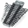 Ring ratchet wrench set Wiha 44661, reversible, 12 pieces, sizes SW 8–19 mm