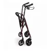 Four-wheel walker with seat function