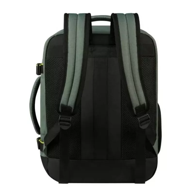 Carry-on backpack American Tourister Take2Cabin MS for Wizz Air - dark forest