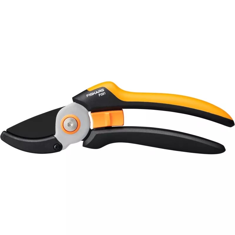 Fiskars Solid L P361 pruning shears Anvil Black, Orange