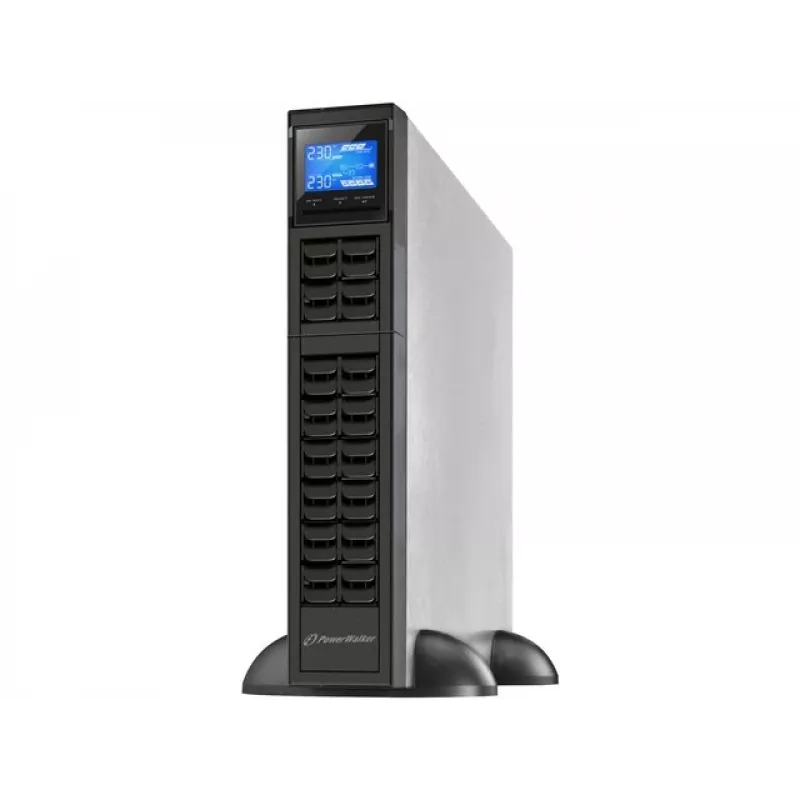 PowerWalker VFI 1000CRM LCD uninterruptible power supply (UPS) Double-conversion (Online) 1 kVA 800 W 3 AC outlet(s)