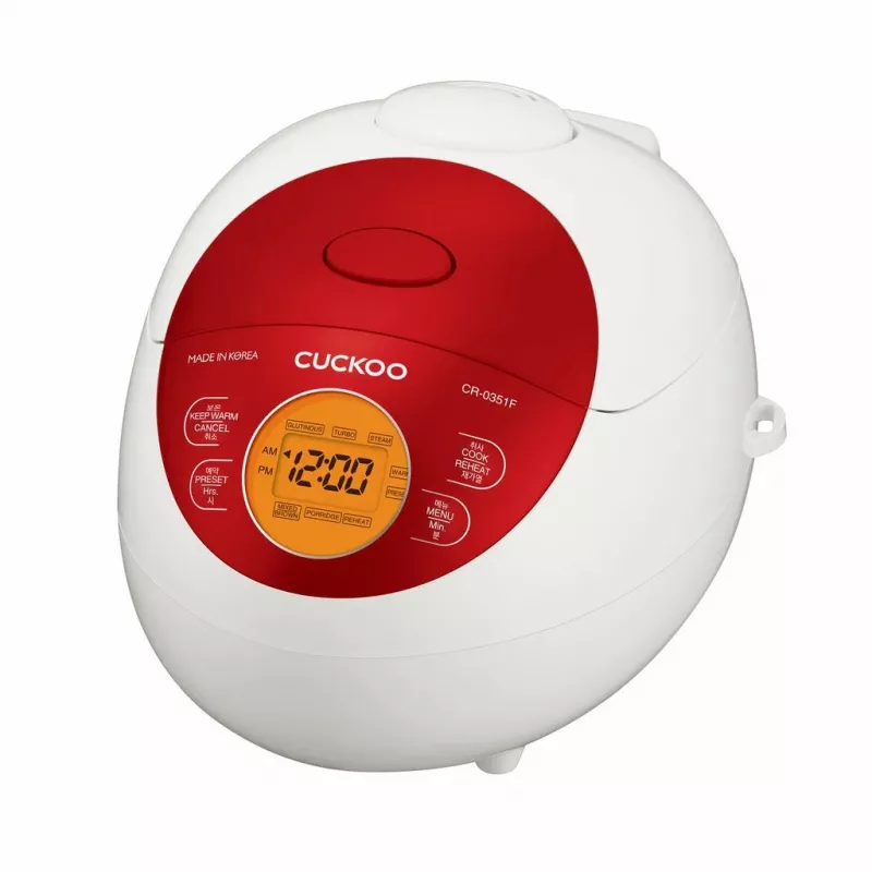 Cuckoo CR-0351F RED rice cooker 0.54 L 425 W Red, White
