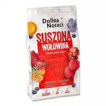 Dry dog food Dolina Noteci Premium beef 9 kg — grain-free, gluten-free, 26% protein, 15% fat