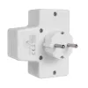 Maclean MCE215 Multi-Plug Adapter, 1x16 A + 2x2.5 A Schuko