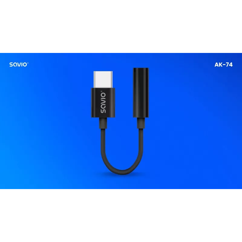 Adapter audio USB-C Jack 3,5mm AK-74