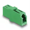 Optical Fiber Coupler LC Simplex female to LC Simplex female APC green DeLOCK 87984