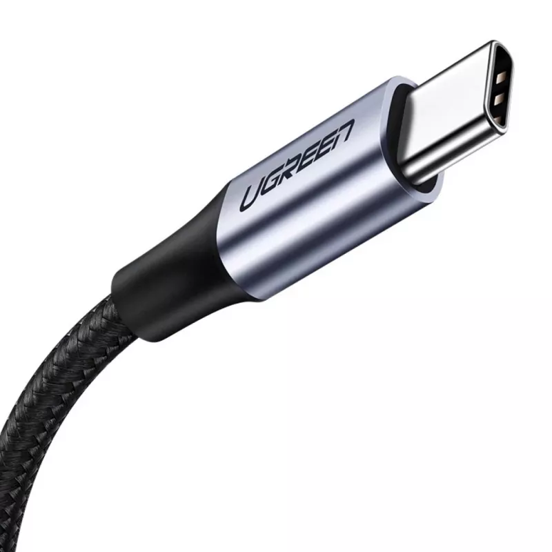 USB-C to DisplayPort cable UGREEN 1 m — USB-C (male) to DisplayPort (male), straight connectors, black