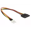 SATA Power Cable DeLOCK 0.24m 83877
