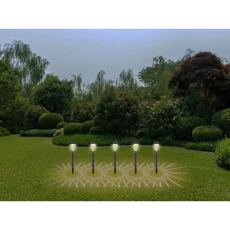 Outdoor solar lights set Beper P207ILO050 — 5 waterproof lights for garden and pathway