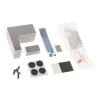 Akasa Aluminium Gehäuse für Raspberry Pi 4B mit Thermal-Kit - silber (A-RA09-M1S)