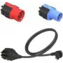 Socket adapter NRGkick NRGkick Smart Attachment Set Standard Black Blue Red