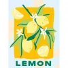Ravensburger CreArt painting kit – Lemons (design 25515) for canvas painting projects