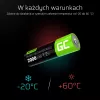 Rechargeable battery Green Cell GR06 AA NiMH 1.2 V 2000 mAh, 2 pcs, 50.5 mm