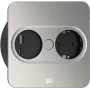 Socket-outlet Type F + USB A + USB C Bachmann 946.005 Stainless steel
