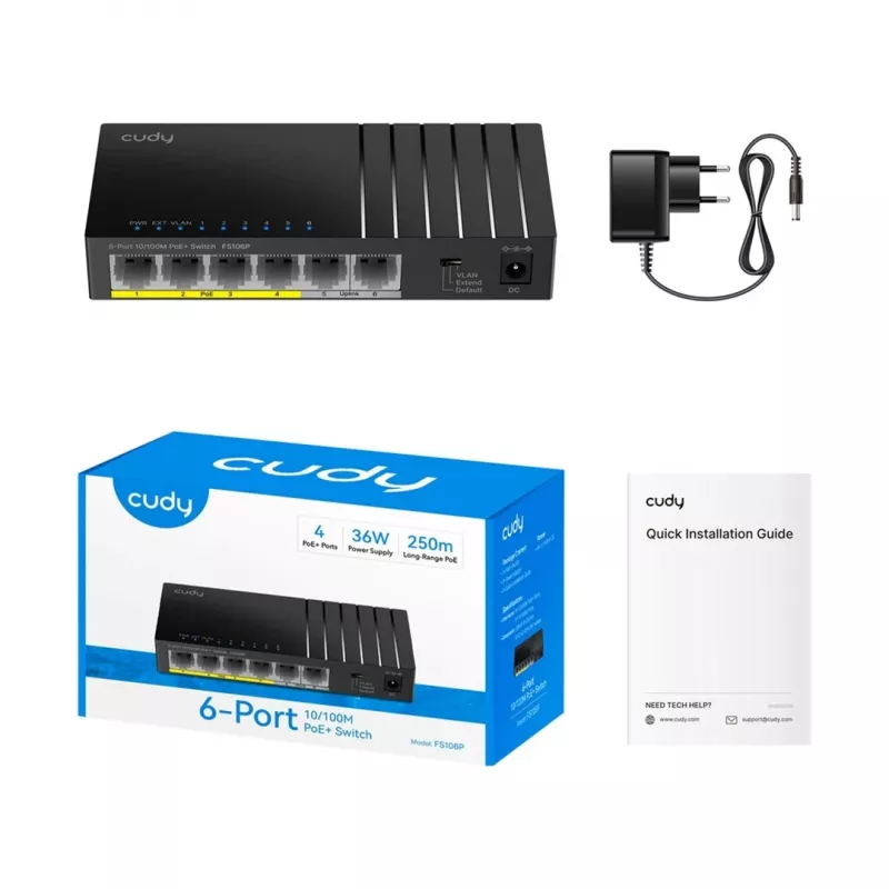 CUDY FS106P Switch