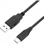 Perixx USB Cable USB 2.0 USB-A Plug, USB-C® Plug 1 m Black 11796 (11796)