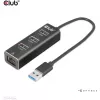 USB Hub CLUB3D USB 3.2 Gen1 Type-A 3 Ports with Gigabit Ethernet