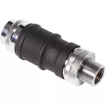 Alphacool Quick Disconnect Set BLH1A IG-IG with Schott fitting – quick-release coupler pair for G½/G1/4 fittings