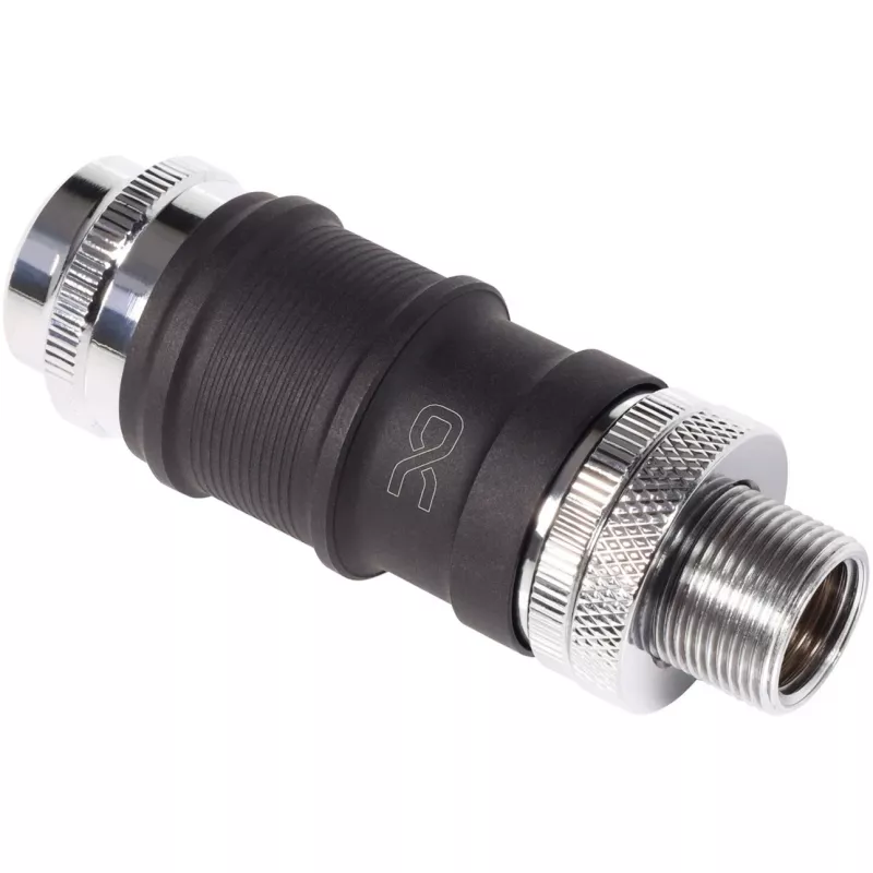 Alphacool Quick Disconnect Set BLH1A IG-IG with Schott fitting – quick-release coupler pair for G½/G1/4 fittings