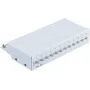 Patch Panel 1U ShiverPeaks BS75077 RJ-45 Cat6a Grey Metal