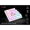 Gaming Keyboard Savio Phenix WHITE GAT RED PUD Wired Wireless USB Bluetooth RGB LED