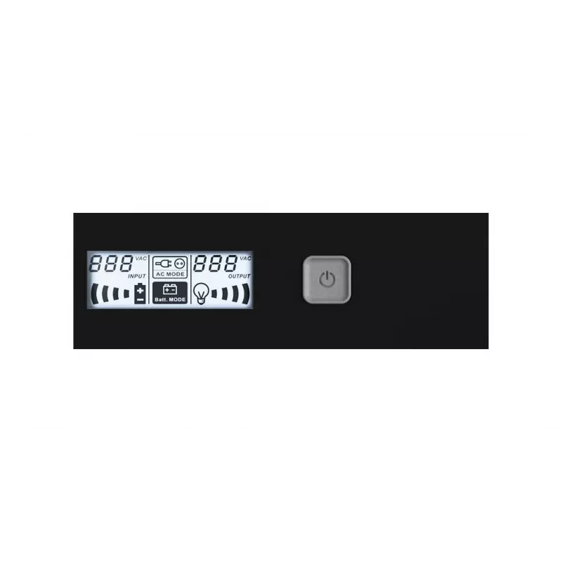 Rackmount UPS Infosec X4 2000 RM Plus 2 kVA / 1200 W, 10 Type F outlets, LCD, Line-Interactive