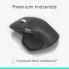 Logitech Logitech MX Master 4 for Business Mouse - Wireless + Bluetooth, 8000 DPI, Graphite | Logitech