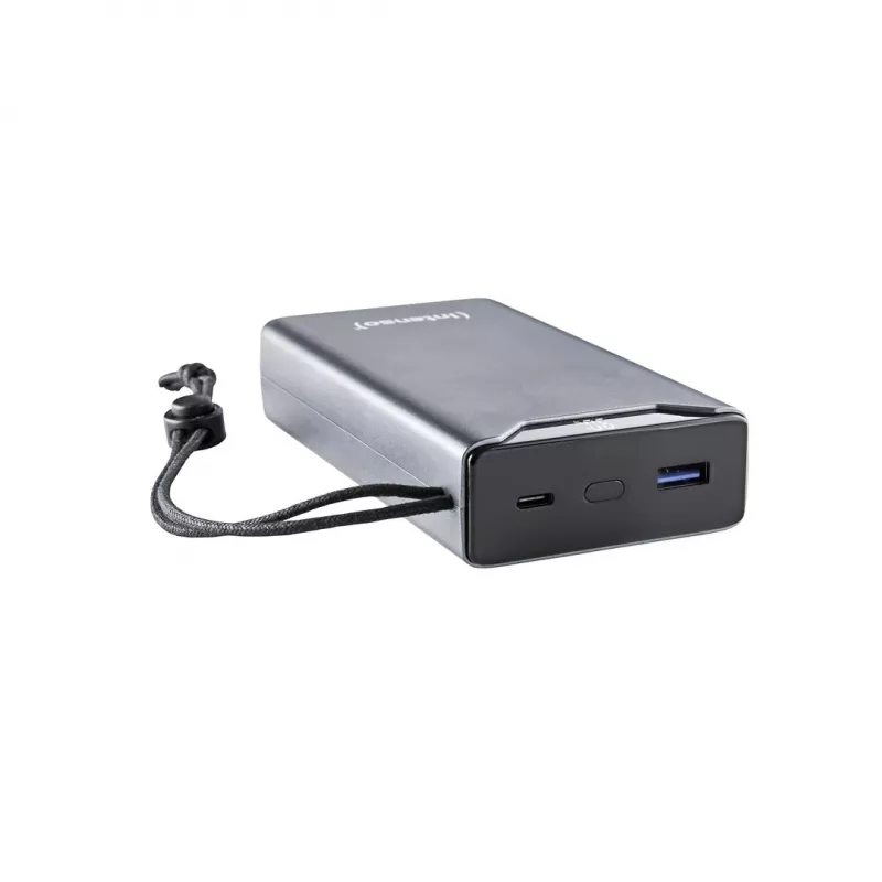 Power bank INTENSO 7332054 — 20000 mAh, PD 3.0 & QC 3.0, 20 W, USB-A + USB-C, grey