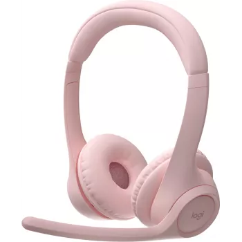 Logitech 981-001412 headphones/headset Wireless headband Office/Call center Bluetooth Rose