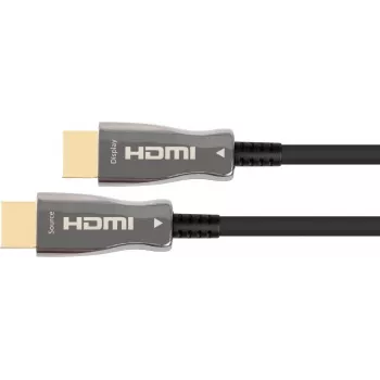 AOC Hybrid Ultra-High-Speed HDMI 2.1 Cable, 8K @60Hz / 4K @120Hz, 48 GBit/s, black, 30m, PYTHON (AOC-H21030)
