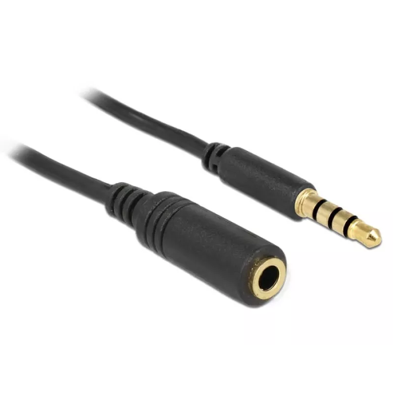 Audio Cable DeLOCK 84668 3m 3.5mm Black
