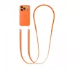 Strap Apple Crossbody Strap Orange — length 2.08 m, rPET and stainless steel