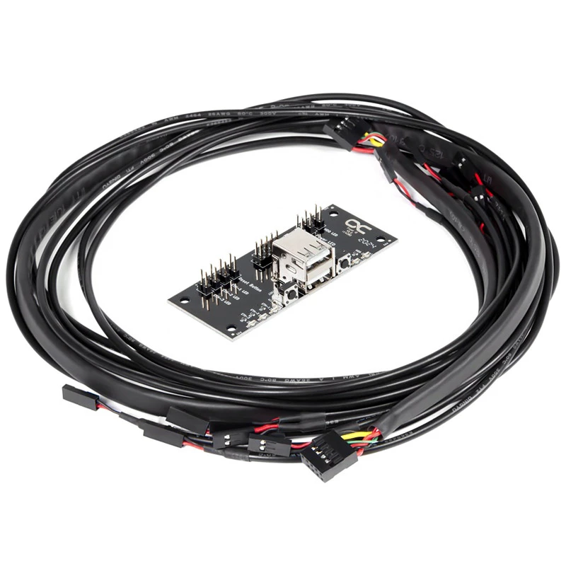 Internal Power Cable Alphacool 25054 80 m Straight Connectors