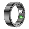Smart ring Colmi R02 20.3 mm Black — Colmi R02 compact wearable ring size 20.3 mm