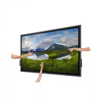 DELL P6524QT 65 inch 4K UHD Interactive Flat Panel Display with 20-Point Touch, USB-C, Dual 20W Speakers