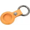 Keychain TROIKA AirTag Cover yellow KR21-20/YE — protective holder for Apple AirTag