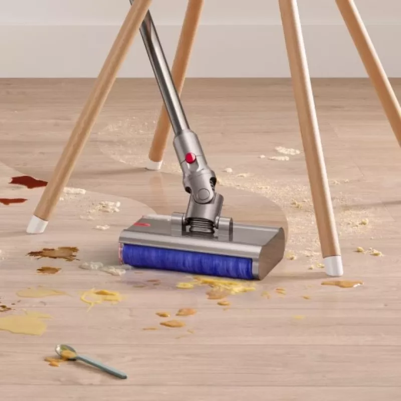Dyson V12 Submarine 3-in-1 stick vacuum Battery Dry&wet HEPA Bagless 0.35 L Nickel, Yellow