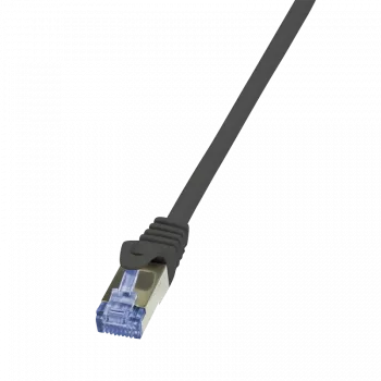 Networking cable LogiLink CQ4143S RJ-45 Cat7 50 m Black