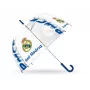 Transparent manual umbrella Kids Euroswan Real Madryt — single canopy, manual open, children’s size