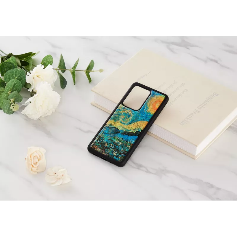 Protective smartphone case iKins for Samsung Galaxy S20 Ultra — starry night black