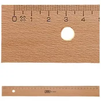 Desk ruler Möbius+Ruppert 1930 - 0000 300 mm Beech Wood