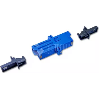 Lightwin High Quality LWL Coupling, LSH (E2000 compatible), simplex, Singlemode Couplers (LKUP E2-E2 SM LSH)