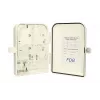 Fiber optic distribution box Extralink Edith 16 core Grey ABS