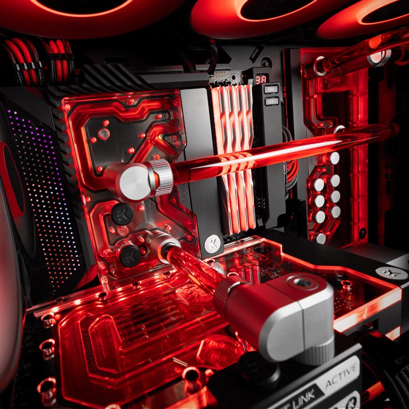 I/O Cover ek water blocks for ROG Maximus Z690/Z790 Extreme — EK-Quantum Momentum², black