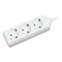 Power Extension LogiLink LPS205 1.4 m 3 AC Outlet White