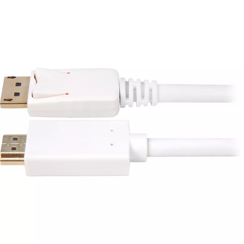 Sharkoon Adapter Cable Displayport 1.2> HDMI 4K White 3 Meter